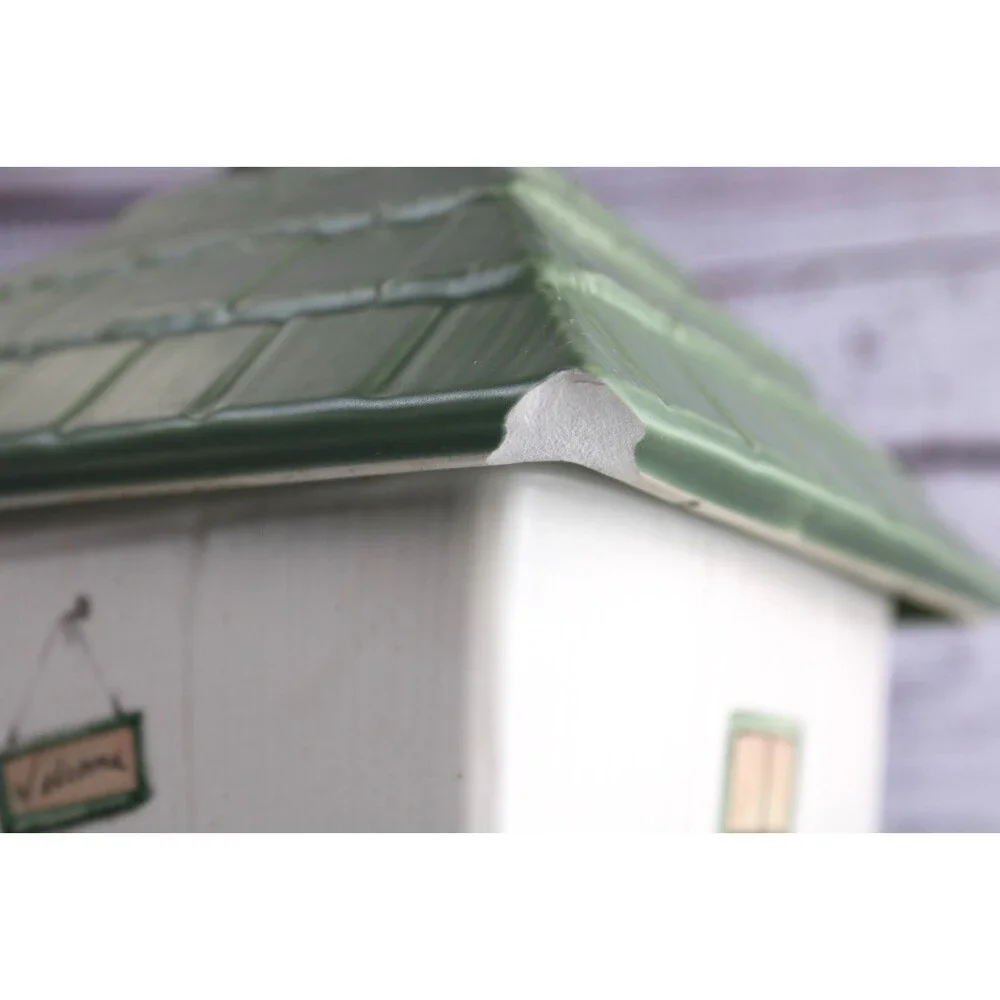 Vintage Pfaltzgraff Naturewood Birdhouse Wall Pocket Planter Made in USA